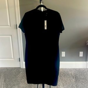NWT  Ellie Tahari Black Dress. Black/ Size 14